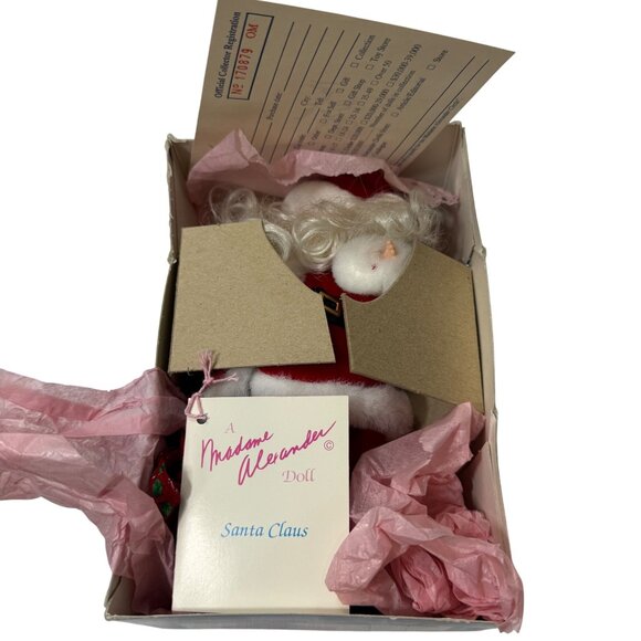 Madame Alexander Set Santa Claus 93-6 + Mrs Claus 93-7 8” Dolls - Picture 14 of 15